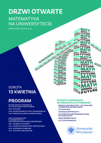 plakat informujący o Drzwiach Otwartych